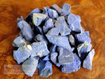 Preview: "Aufrichtigkeit,Würde,Lapislazuli" - quintESSENCE Wassersteine im Organza-Beutel